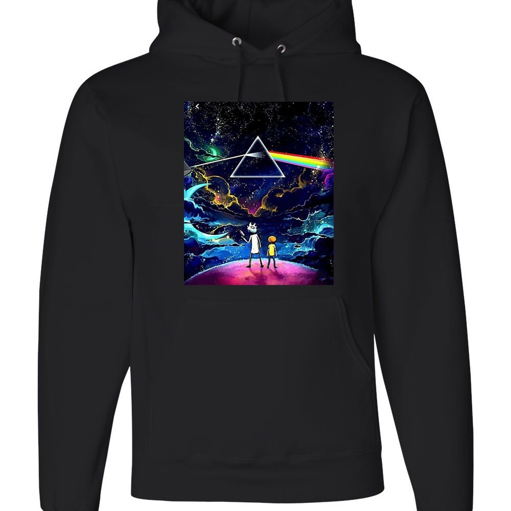 Rick n Morty ‘Pink Floyd Galaxy’ Hoodie - Unisex